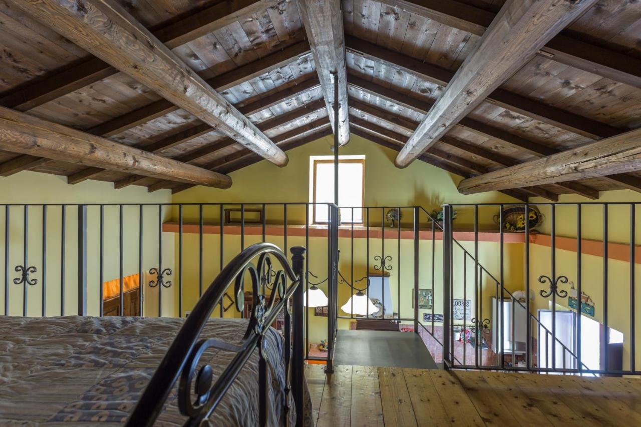 Residence Villa Valsi Santo Stefano Di Sessanio Exteriör bild
