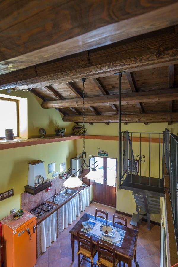 Residence Villa Valsi Santo Stefano Di Sessanio Exteriör bild